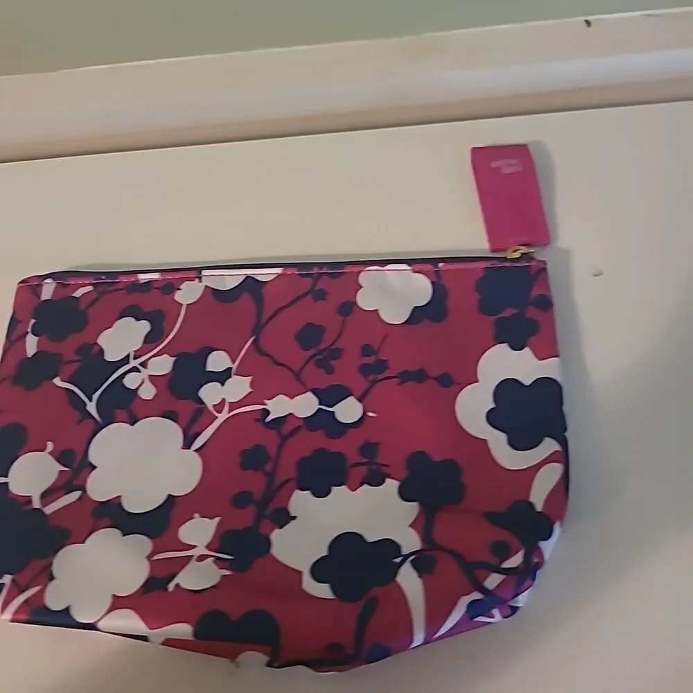 Estee Lauder Floral Cosmetic Bag